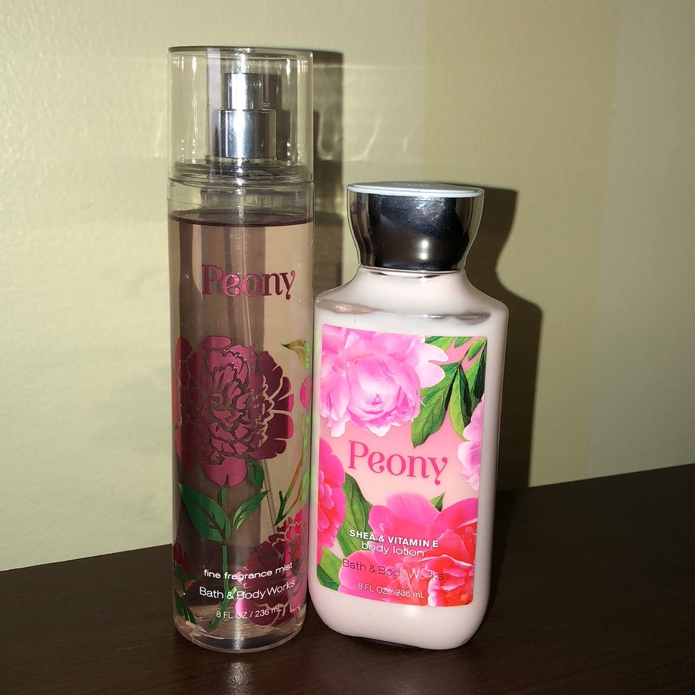 Bath & Body Works Peony set